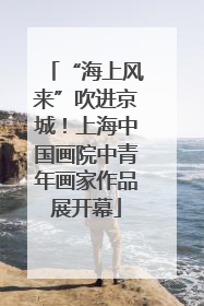 “海上风来”吹进京城！上海中国画院中青年画家作品展开幕