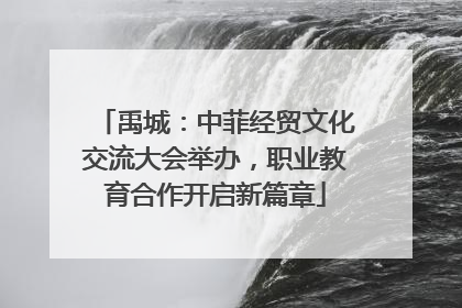 禹城：中菲经贸文化交流大会举办，职业教育合作开启新篇章