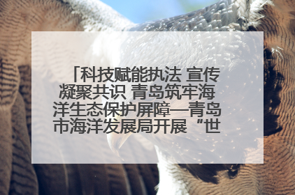 科技赋能执法 宣传凝聚共识 青岛筑牢海洋生态保护屏障—青岛市海洋发展局开展“世界海洋日”和“全国海洋宣传日”宣传活动