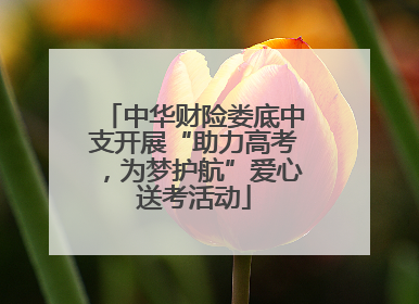 中华财险娄底中支开展“助力高考，为梦护航”爱心送考活动