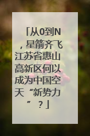 从0到N，星箭齐飞江苏省惠山高新区何以成为中国空天“新势力”？