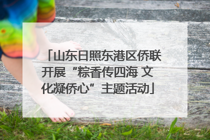 山东日照东港区侨联开展“粽香传四海 文化凝侨心”主题活动