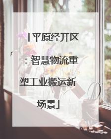 平原经开区：智慧物流重塑工业搬运新场景
