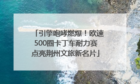 引擎咆哮燃爆！欧速500圈卡丁车耐力赛点亮荆州文旅新名片