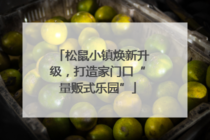 松鼠小镇焕新升级，打造家门口“量贩式乐园”