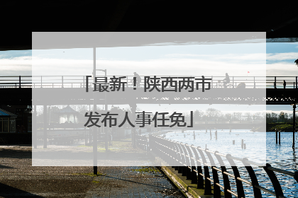 最新！陕西两市发布人事任免