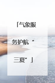 气象服务护航“三夏”