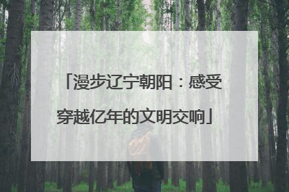 漫步辽宁朝阳：感受穿越亿年的文明交响