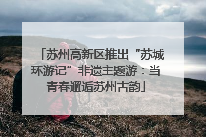 苏州高新区推出“苏城环游记”非遗主题游：当青春邂逅苏州古韵