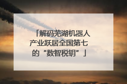 解码芜湖机器人产业跃居全国第七的“数智税钥”