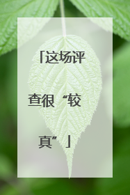 这场评查很“较真”