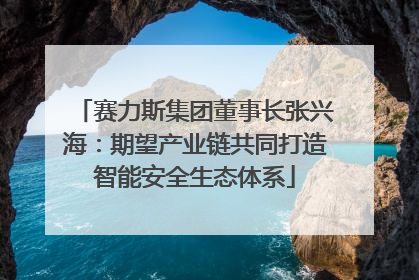 赛力斯集团董事长张兴海：期望产业链共同打造智能安全生态体系