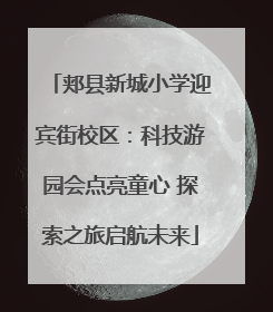 郏县新城小学迎宾街校区：科技游园会点亮童心 探索之旅启航未来