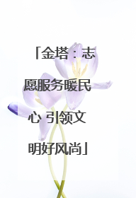 金塔：志愿服务暖民心 引领文明好风尚