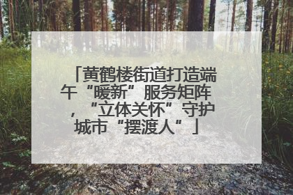 黄鹤楼街道打造端午“暖新”服务矩阵，“立体关怀”守护城市“摆渡人”